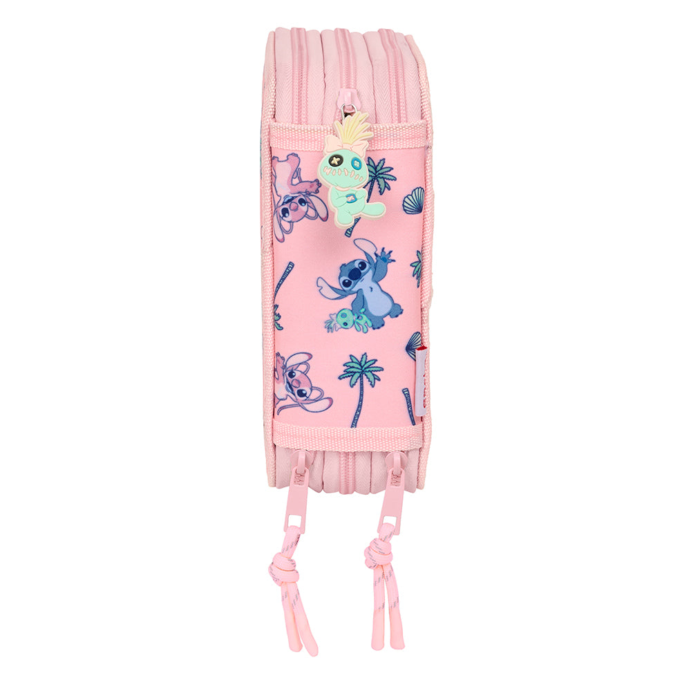 Astuccio Triplo 37pz Stitch "Beach"