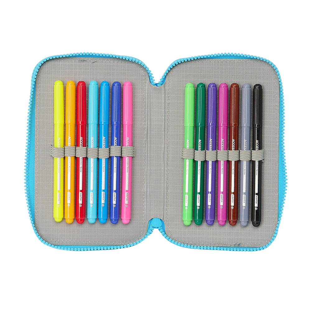 Astuccio Doppio 28pz Stitch "Aloha"