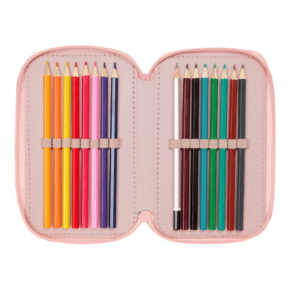 Astuccio Triplo 37pz Stitch "Beach"