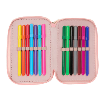 Astuccio Triplo 37pz Stitch "Beach"