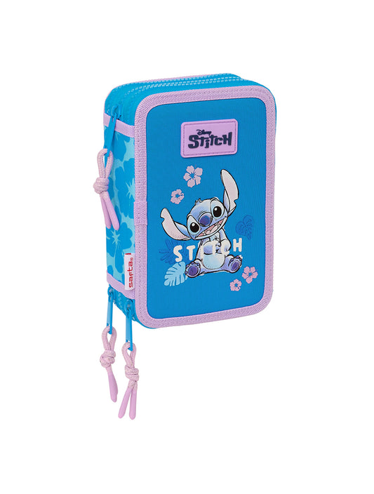 Astuccio Triplo 36pz Stitch "Hawaii"