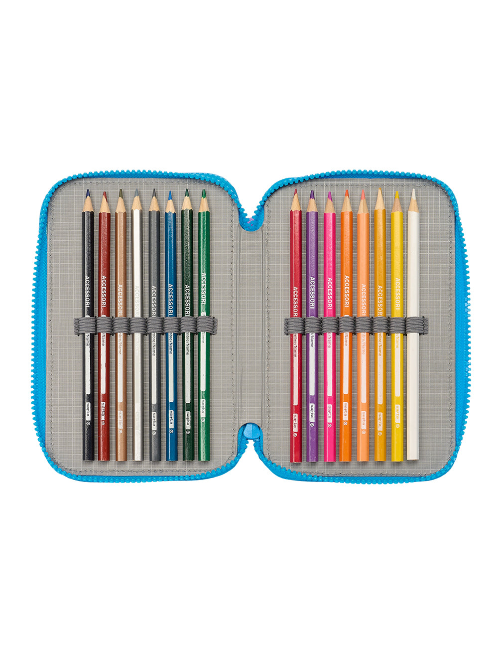 Astuccio Triplo 36pz Stitch "Hawaii"