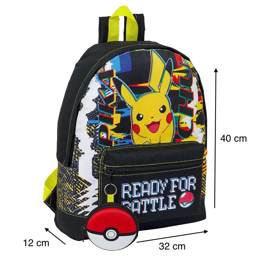 Zaino Pokémon con "Portamonete Pokeball"